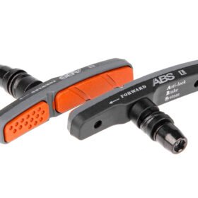 Гальмівні колодки ободні ONRIDE ABS, 72 мм, 3-х компонентні, помаранчеві (для V-brake) (polybag)