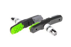 Гальмівні колодки ободні ONRIDE Molar, 72 мм, 3-х компонентні, зелені (для V-brake) (polybag)