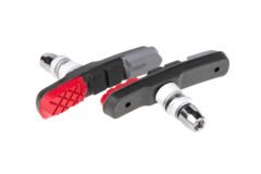 Гальмівні колодки ободні ONRIDE Molar, 72 мм, 3-х компонентні, червоні (для V-brake) (polybag)