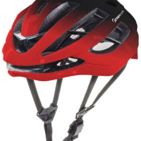 Шолом Green Cycle ROCX -61см червоно-чорний глянець