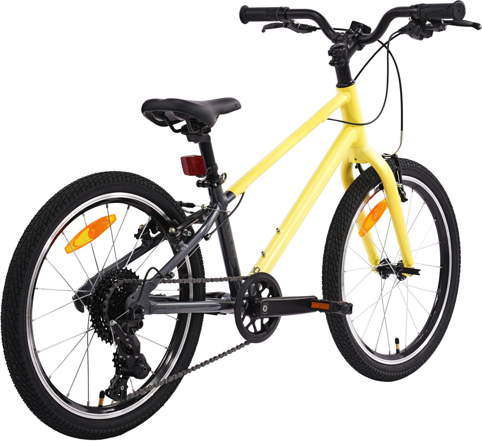 Велосипед 20" Pride GLIDER 2.2 жовтий B6 - Зображення 3