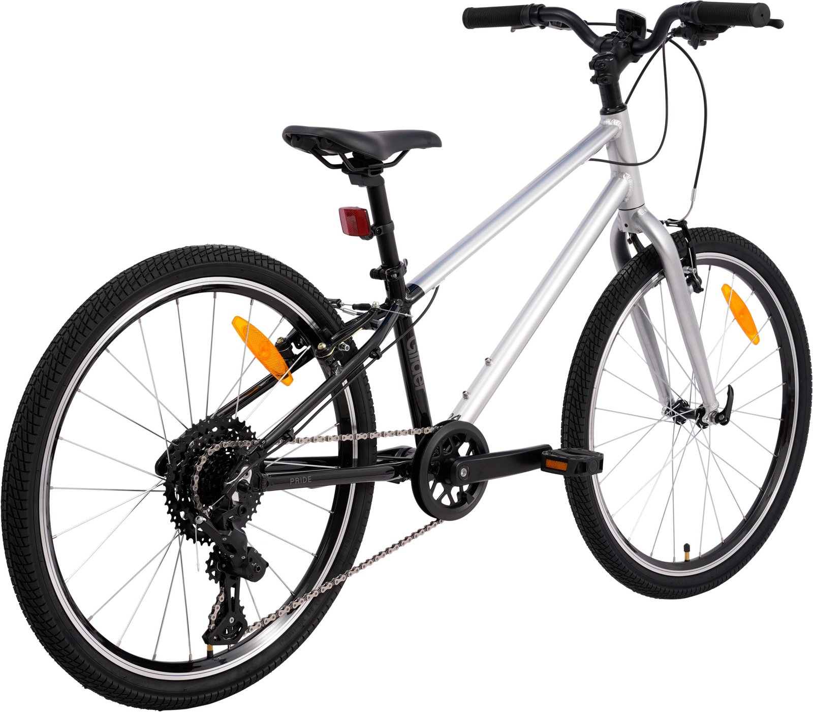 Велосипед 24" Pride GLIDER 4.1 сірий B6 - Зображення 2