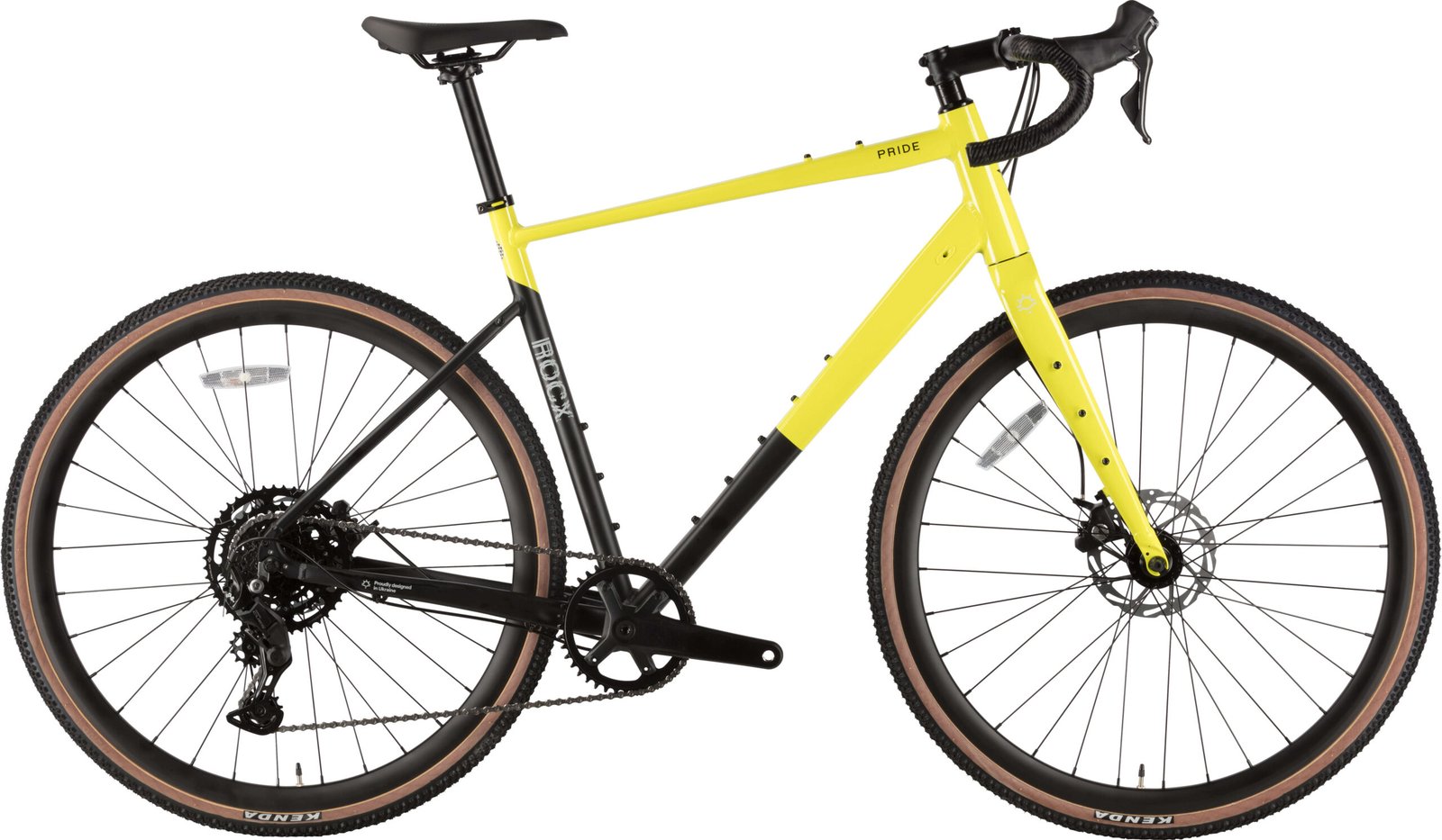 Велосипед 28" Pride ROCX 8.1 рама - S жовто-чорний B6