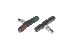 Гальмівні колодки ободні ONRIDE Molar, 72 мм, 3-х компонентні, коричневі (для V-brake) (polybag)