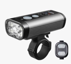 Велосипедна фара Ravemen PR2400 (2400 lm, 8000 mAh) бездротова кнопка