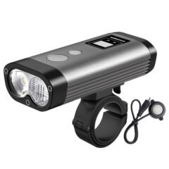 Велосипедна фара Ravemen PR1400 (1400 lm, 5200 mAh) дротова кнопка