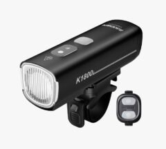 Велосипедна фара Ravemen K1800 (1800 lm, 5000 mAh) з датчиками освітленості, бездротова кнопка