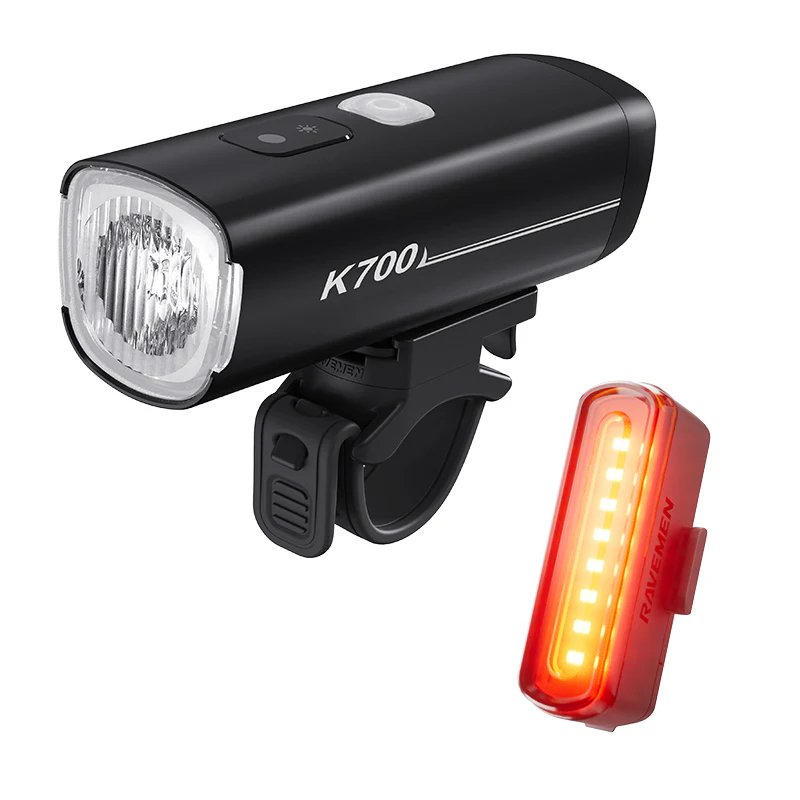 Комплект світла Ravemen LS32 : K700 + TR30 (700 + 30 lm, 2200 + 200 mAh)