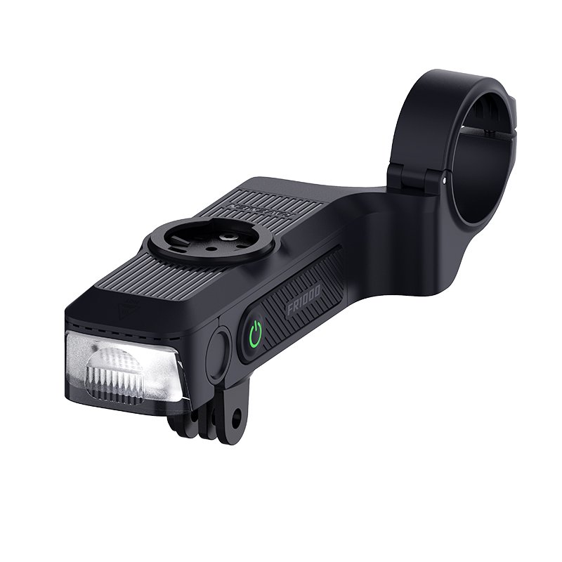 Велосипедна фара Ravemen FR1000 (1000 lm, 3000 mAh) з кріпленням для Garmin