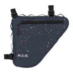 Сумка в трикутник рами KLS Wedge 023 дизайн-конфетті, темно-синій