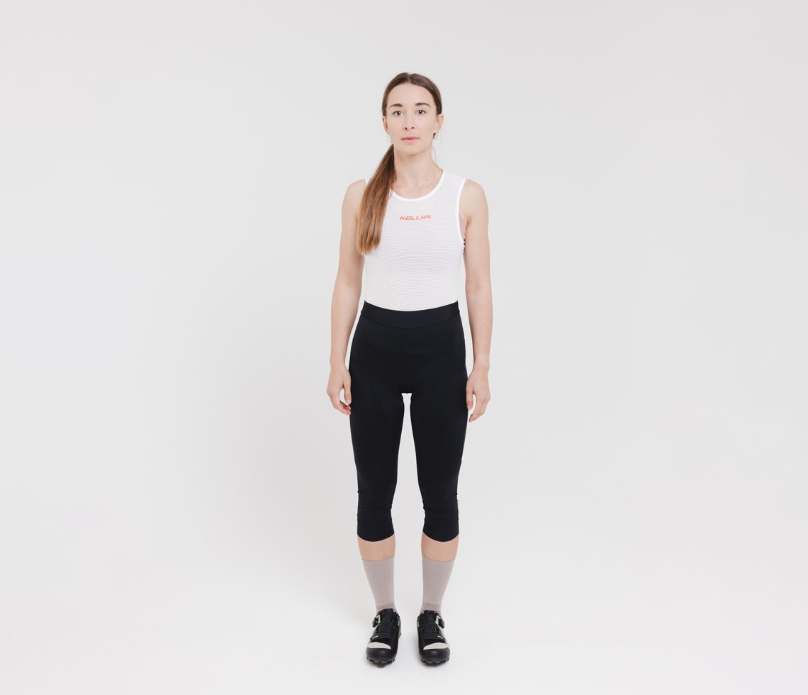 Велотруси жіночі без лямок з памперсом KLS Maddie 3 3/4 чорний