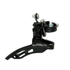 Перемикач перед. н/тяга  верхн. хомут 3 max-42T 31.8мм SHIMANO FD-TZ500 чорний (УДАЛИТЬ)