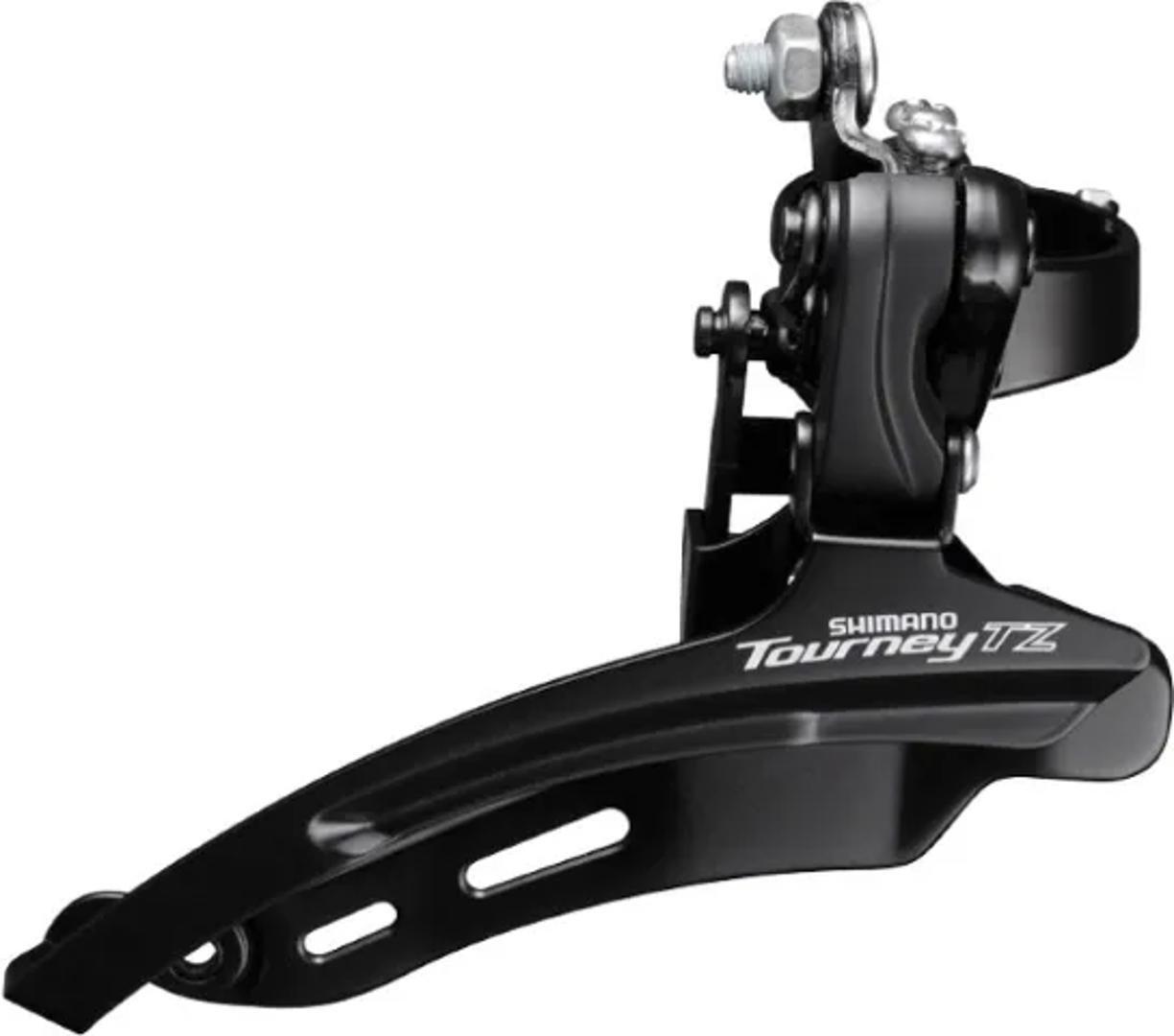 Перемикач перед. н/тяга верхн. хомут 3 max-48T 31.8мм SHIMANO FD-TZ510 чорний