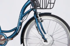 Велосипед з електроприводом 26" ST Dorozhnik eAQUAMARINE BH рама-17" 36B 13А*г 500Вт темно-синій з кошиком 2026 - Зображення 3