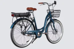 Велосипед з електроприводом 26" ST Dorozhnik eAQUAMARINE BH рама-17" 36B 13А*г 500Вт темно-синій з кошиком 2026 - Зображення 4