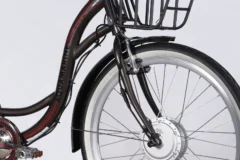 Велосипед з електроприводом 26" ST Dorozhnik eAQUAMARINE BH рама-17" 36B 13А*г 500Вт сірий YS 7810 з кошиком 2026 - Зображення 3