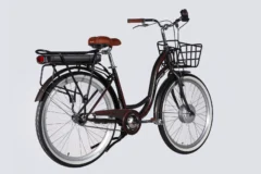 Велосипед з електроприводом 26" ST Dorozhnik eAQUAMARINE BH рама-17" 36B 13А*г 500Вт сірий YS 7810 з кошиком 2026 - Зображення 5
