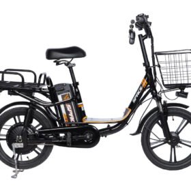 Велосипед уцінений з електроприводом 18" AL SPACE eELDORADO (new) DD FR рама-15" 48 B 20 А*г 1000 Вт чорно-помаранчевий 2026