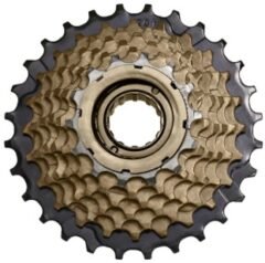 Тріскачка SunRace MFM2A 7DS, 7 швидкостей, 14-28T, Black/Brown, OEM