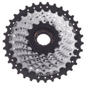 Тріскачка SunRace MFM56 8CV E, 8 швидкостей, 13-34T, Black