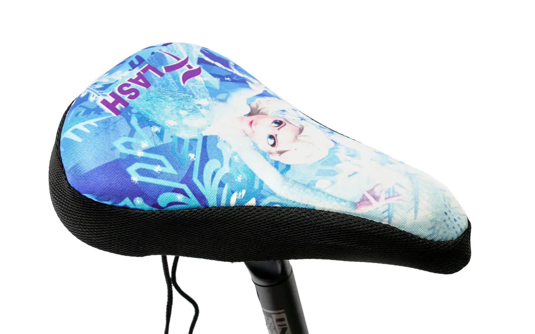Накладка на дитяче сідло FROZEN з гелевим наповнювачем 200*150mm чорно-голубая - Зображення 2