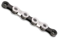 Ланцюг KMC X12 Silver/Black 12 швидкостей 126 ланок срібний/чорний + замок