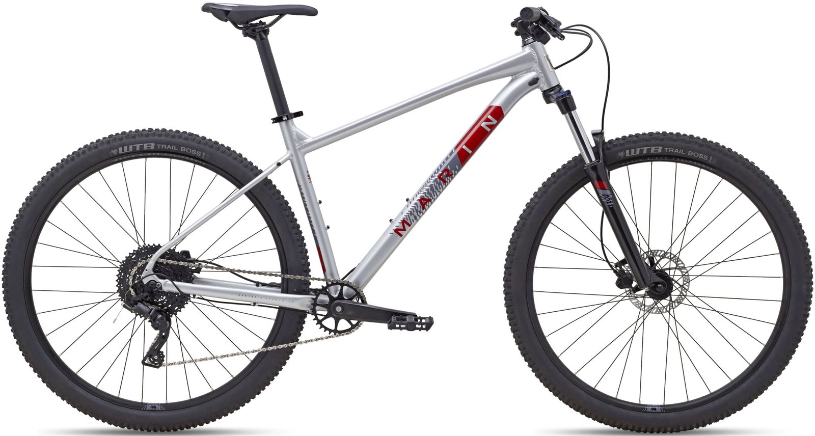 Велосипед 27,5" Marin BOBCAT TRAIL 4 рама - S Silver A4