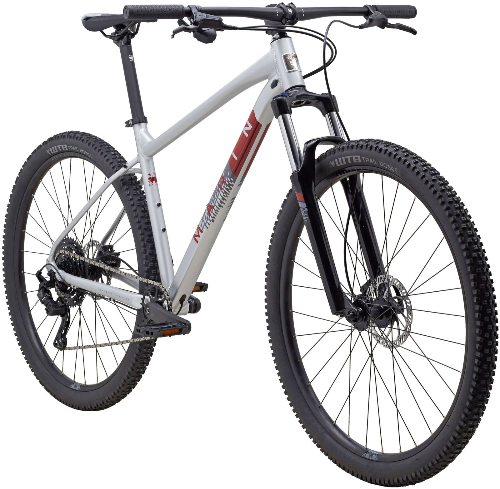 Велосипед 27,5" Marin BOBCAT TRAIL 4 рама - S Silver A4 - Зображення 2