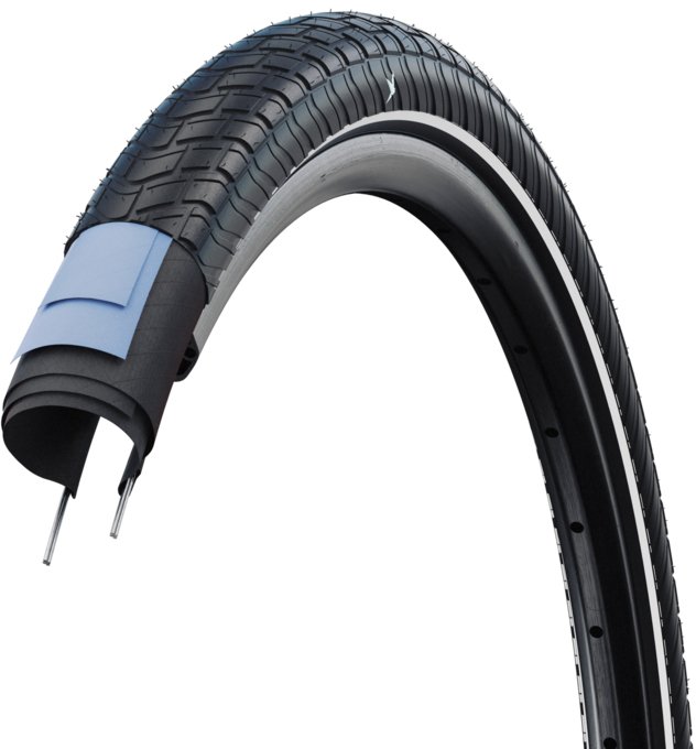 Покришка 20x2.00 (50-406) Schwalbe MOTION BIG APPLE RaceGuard B/B-SK+RT HS632 ADDIX GREEN 67EPI