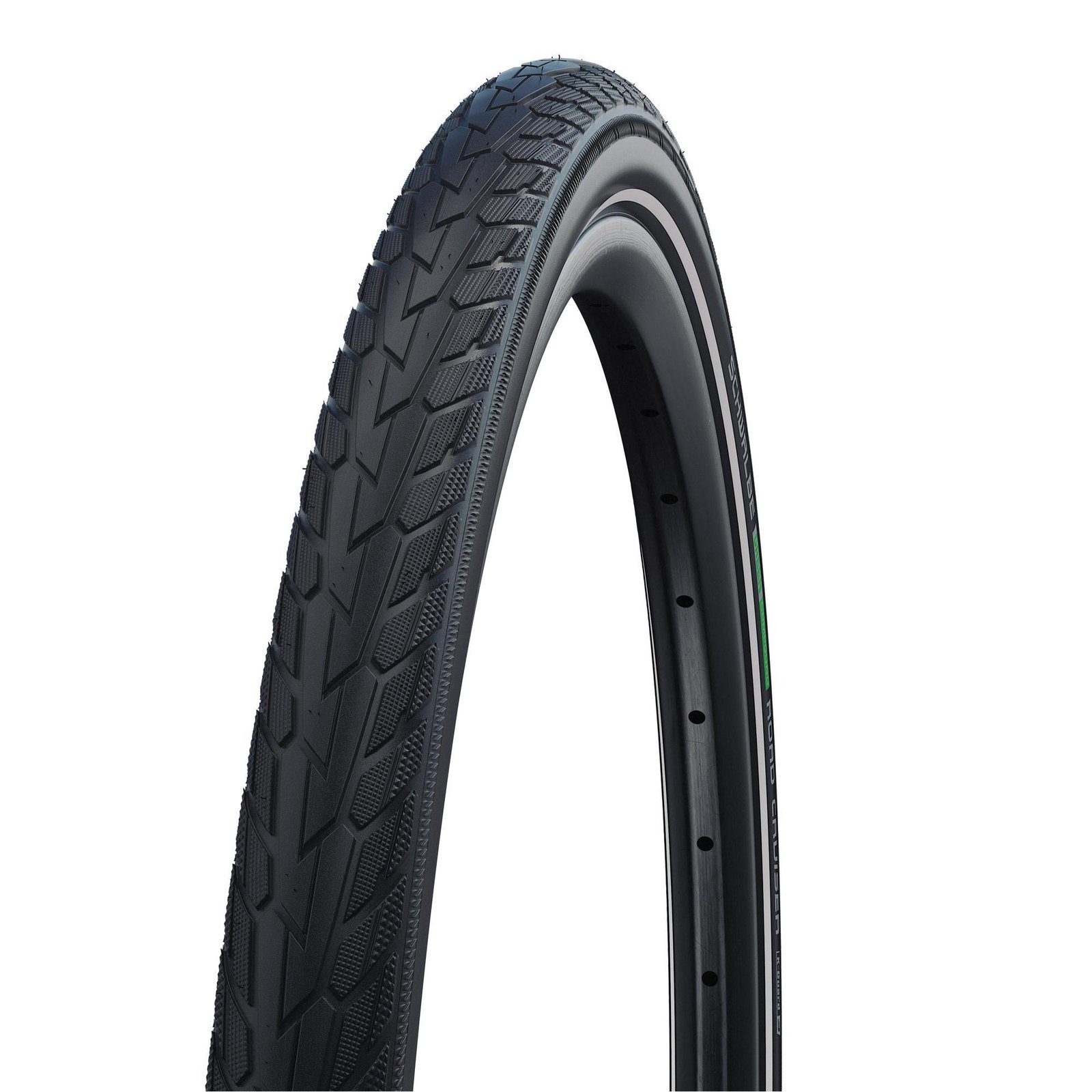Покришка Schwalbe Road Cruiser 28x1.60 700x40C (42-622) Active, K-Guard, TwinSkin, GREEN, B/B+RT