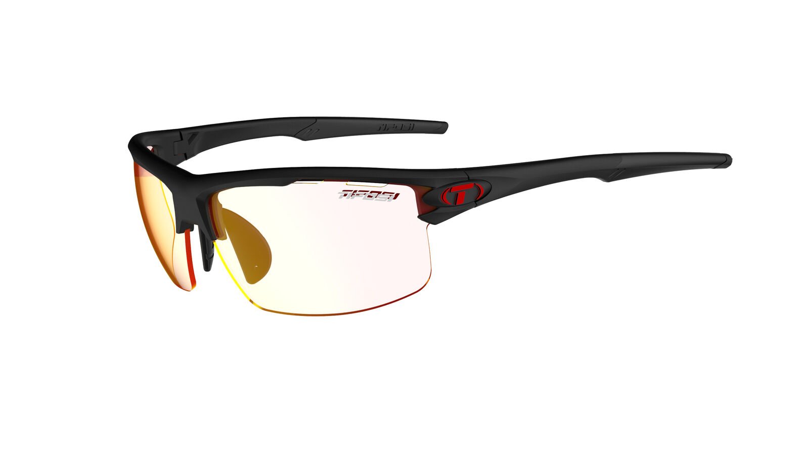Окуляри Tifosi Rivet Matte Black, лінзи Clarion Red Fototec (64-14%)