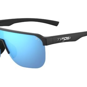 Окуляри Tifosi Sanctum SL Gloss Black, лінзи Smoke Bright Blue Mirror (15%)