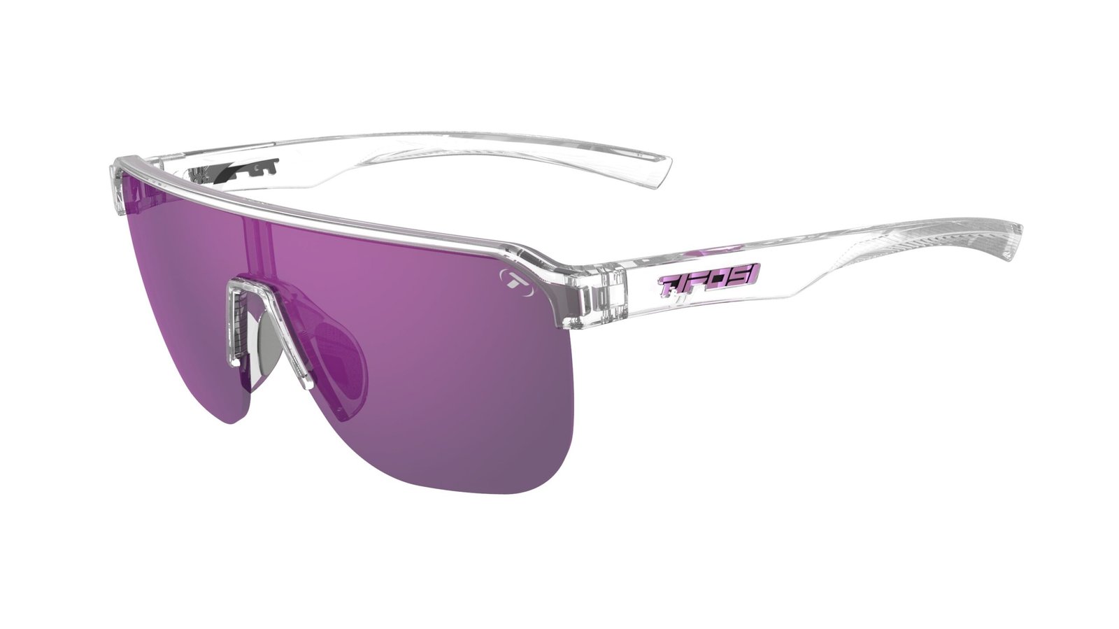 Окуляри Tifosi Sanctum SL Crystal Clear, лінзи Purple Mirror AR(13%)