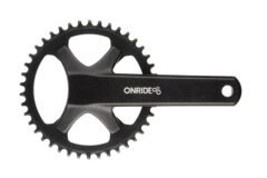 Комплект шатунів ONRIDE Solo Pro 1210, Hollowtech, 170 мм, 42Т, BCD 110 мм, 12/11 шв., з кареткою, ч - Зображення 2