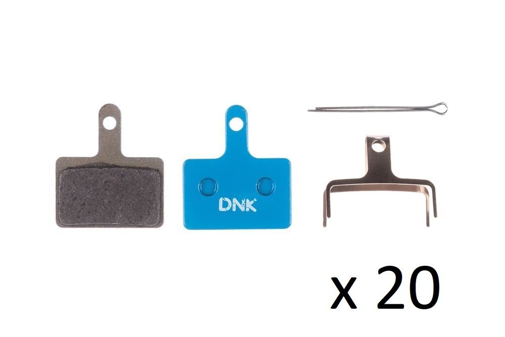 Спецгурт! Гальмівні колодки дискові DNK B01, органіка (для Shimano MT200, Tektro, TRP) (20шт) - Зображення 3