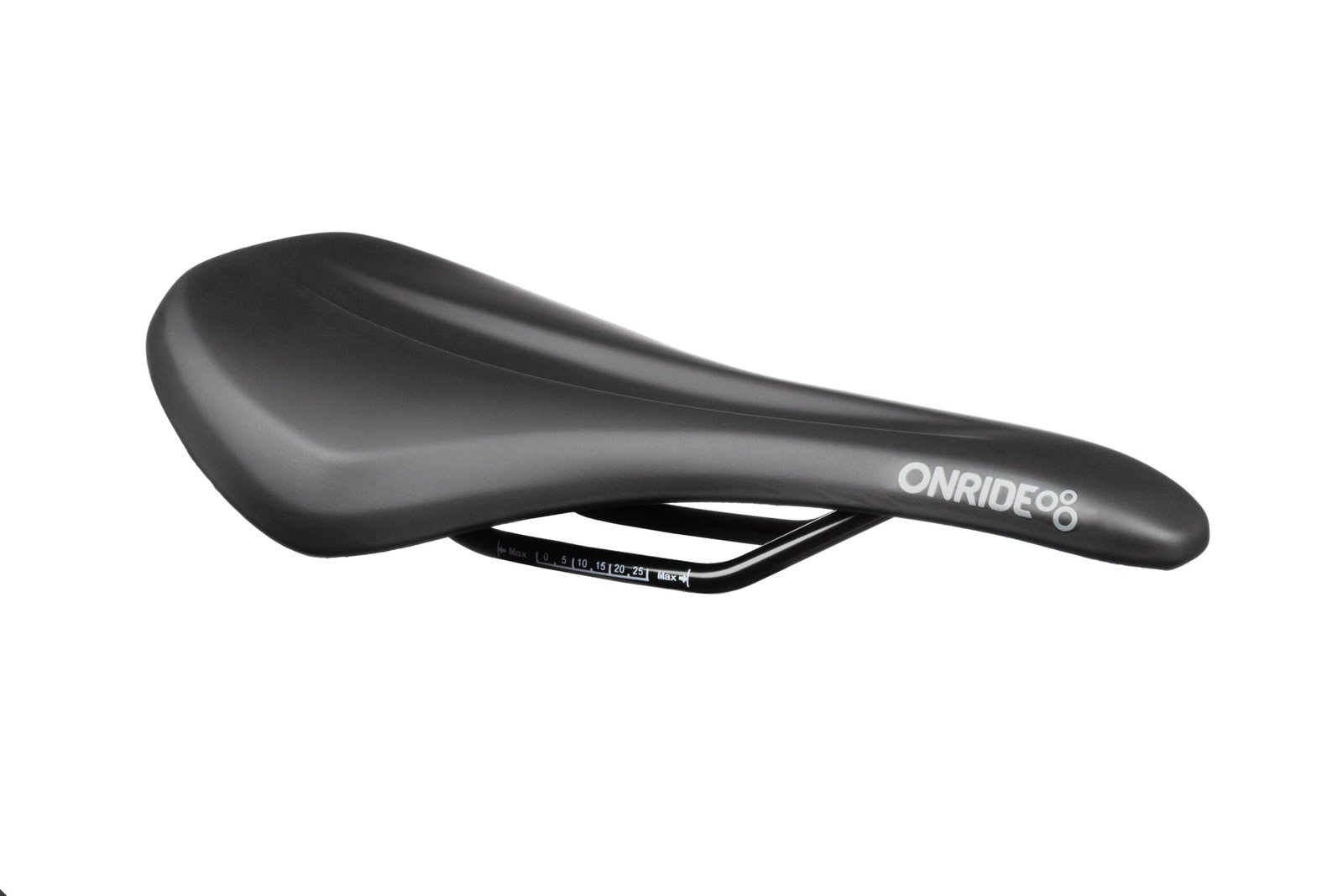 Сідло ONRIDE Touch, сталеві рамки, 255x150 мм, чорний