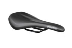 Сідло ONRIDE Touch 20, сталеві рамки, 257x147 мм, з отвором, чорний