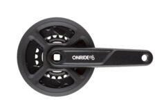 Комплект шатунів ONRIDE Duet 1110P, під квадрат, 170 мм, 36-22T, на 11/10/9 шв., чорний