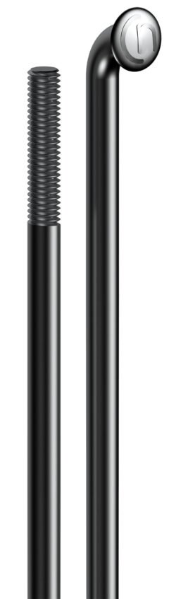 Спиця СN STD 14C, 2мм(14G) x 232mm, j-подібна, нержав. сталь, чорна (72шт)