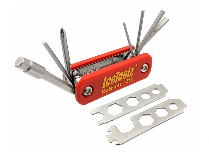 Ключ ICE TOOLZ 93B1 складаний 20 інструментів