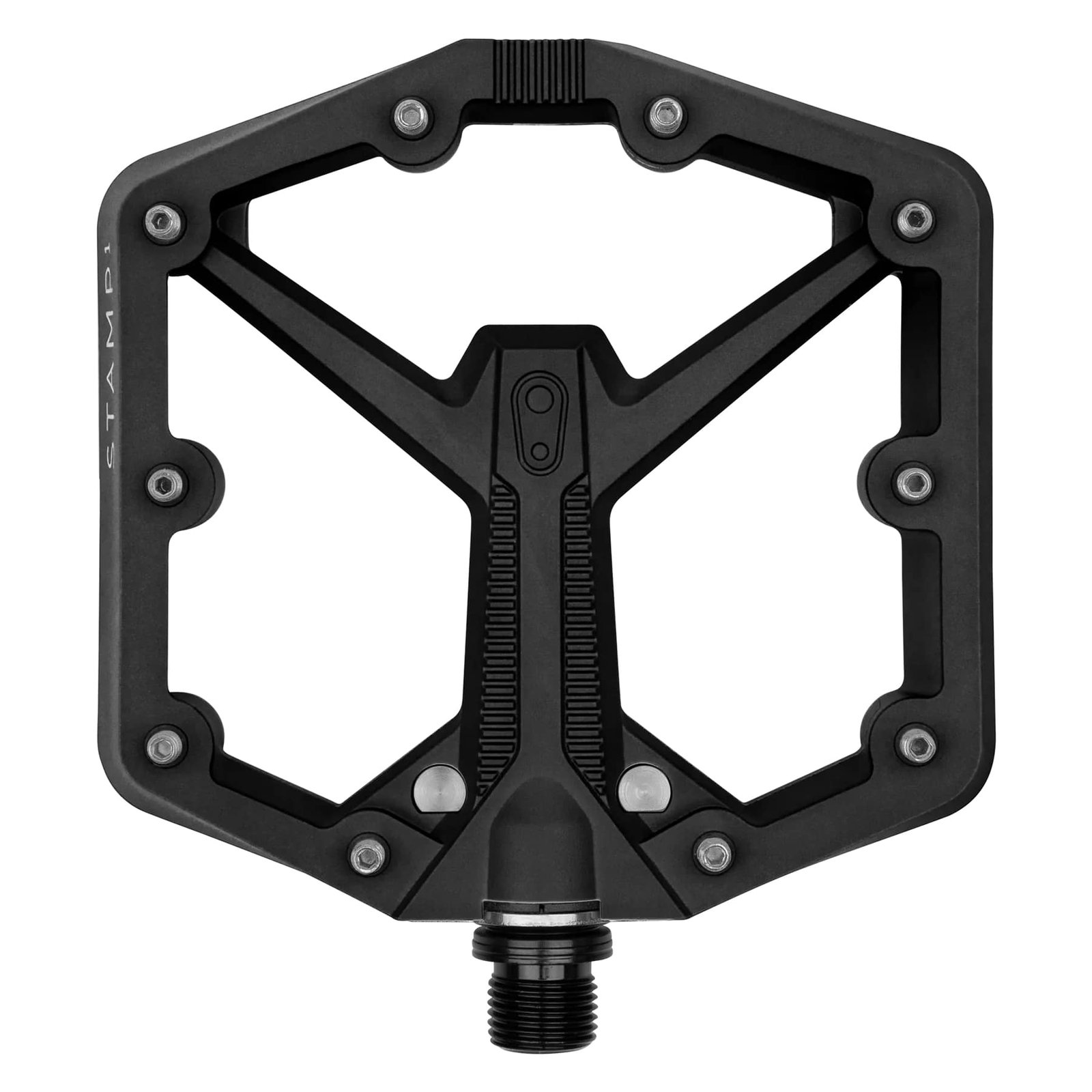 Педалі Crankbrothers STAMP 1 (Gen.2), розмір L (43-49 eu), чорна