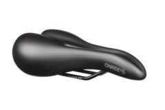 Сідло ONRIDE Seat, Double Density, сталеві рамки, 274x178 мм, чорний
