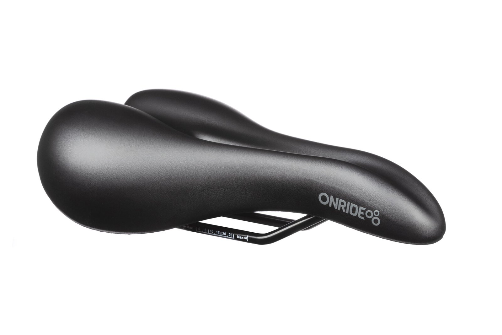 Сідло ONRIDE Seat, Double Density, сталеві рамки, 274x178 мм, чорний