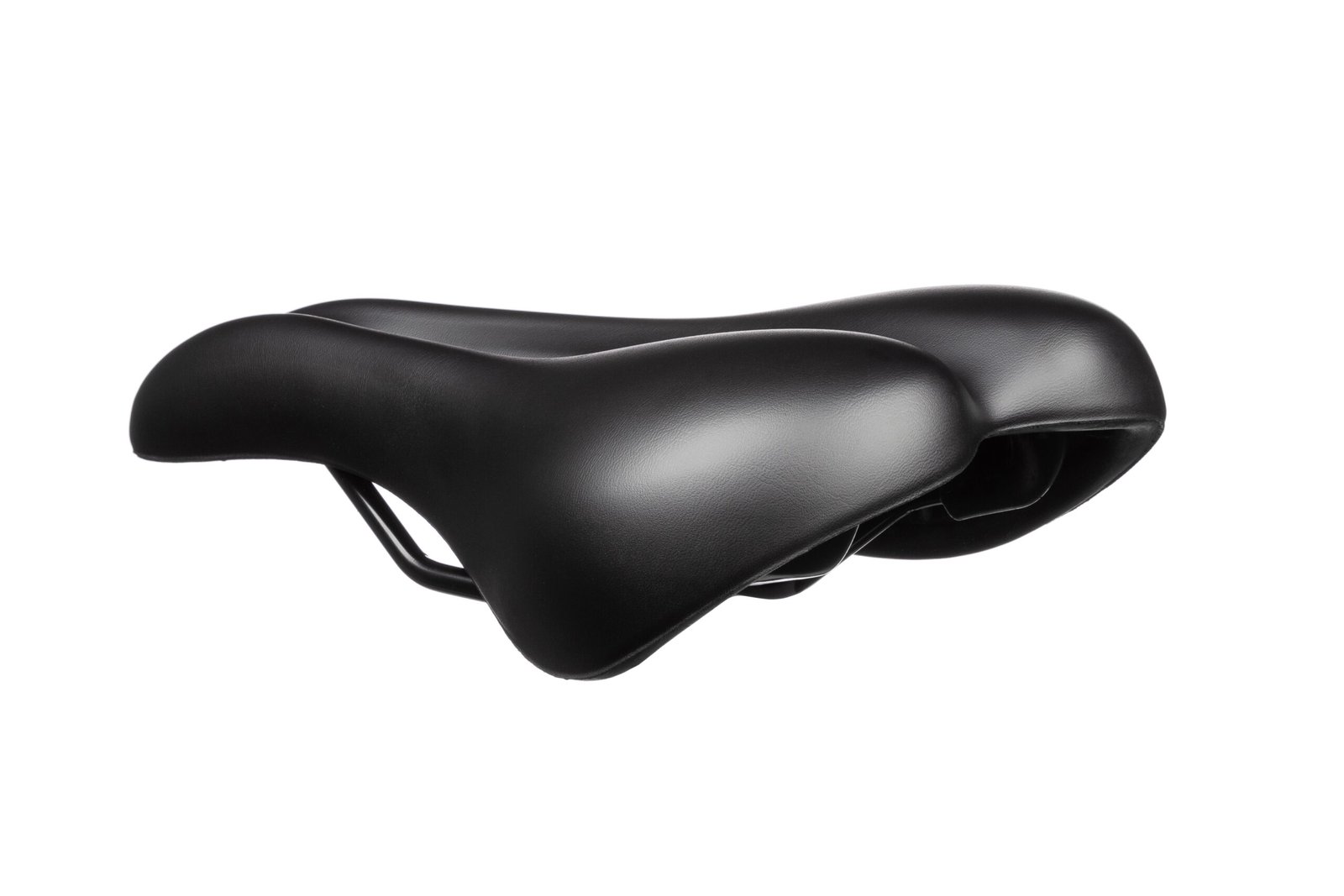 Сідло ONRIDE Seat, Double Density, сталеві рамки, 274x178 мм, чорний - Зображення 2