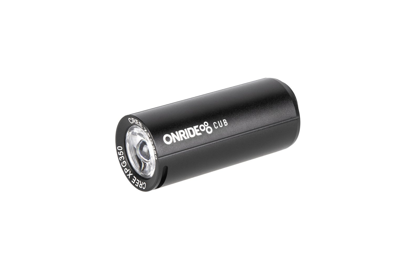 Велосипедна фара ONRIDE Cub чорний (200 lm, 700 mAh, Type-C), алюмінієва