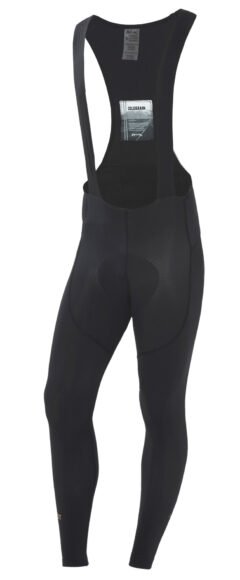 Рейтузи Spiuk Profit Cold&Rain Bib на лямках чоловічі чорні