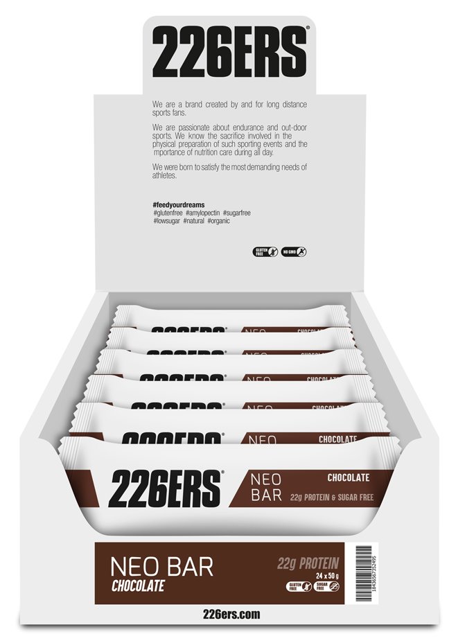 Батончик 226ERS Neo Protein темний шоколад 50г 24шт/уп 1200г