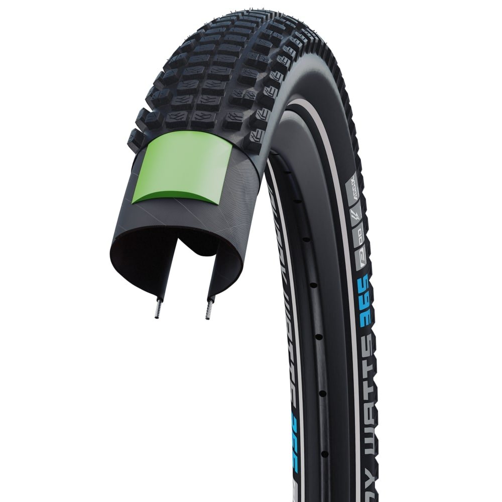 Покришка 29x2.35 (60-622) SCHWALBE JOHNNY WATTS 365 Perf, DD, GreenGuard HS618 ADDIX 4Season 67EPI B - Зображення 3