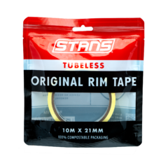 Cтрічка для безкамерних ободів Stan's Tubeless Original Rim Tape, ширина 21 мм, довжина 10 м