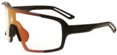 Окуляри R2 IMPULSE чорні матові, лінза clear to grey (Photochrom), black/red full revo, кат. 0-3